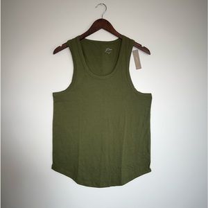 NWT J. Crew Longline Layering Tank